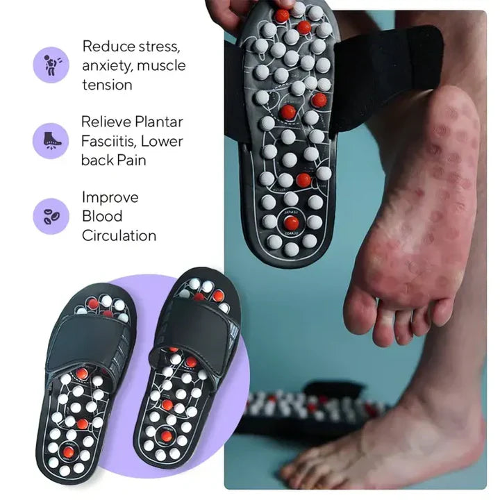 Magnetic Acupressure Yoga Therapy Paduka Slippers