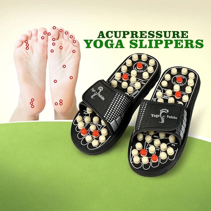 Magnetic Acupressure Yoga Therapy Paduka Slippers