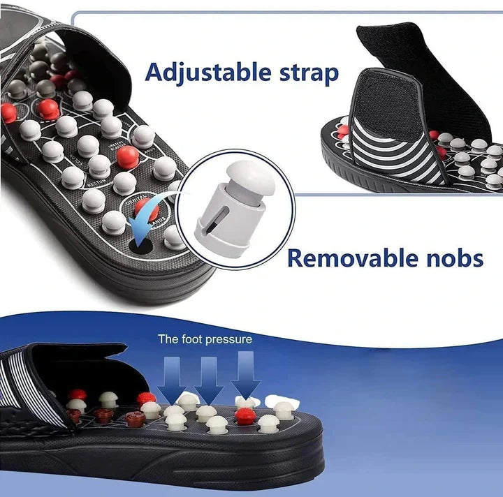 Magnetic Acupressure Yoga Therapy Paduka Slippers